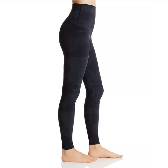 Alo Yoga High Waist Vapor Legging Black Camouflage XS NWT - Picture 5 of 16
